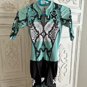 Betty Designs Snakeskin tri suit